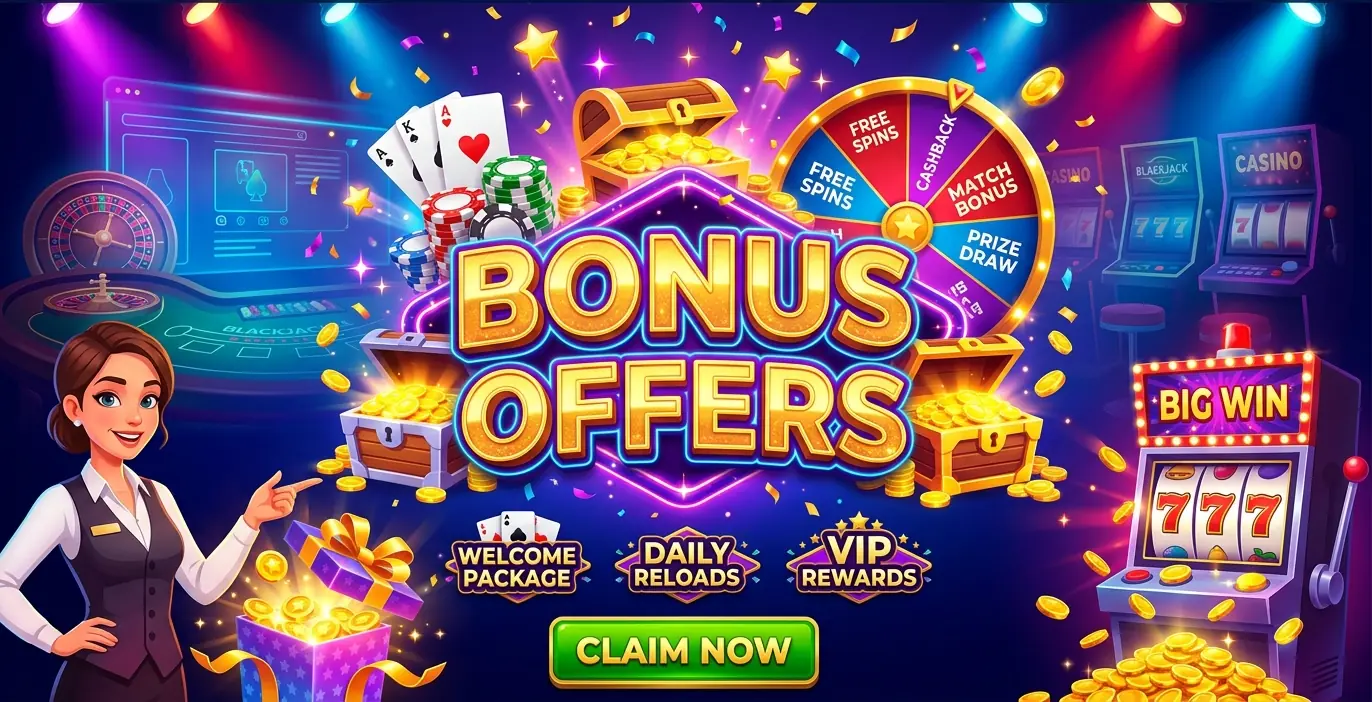 Jackpot City casino bonus offers