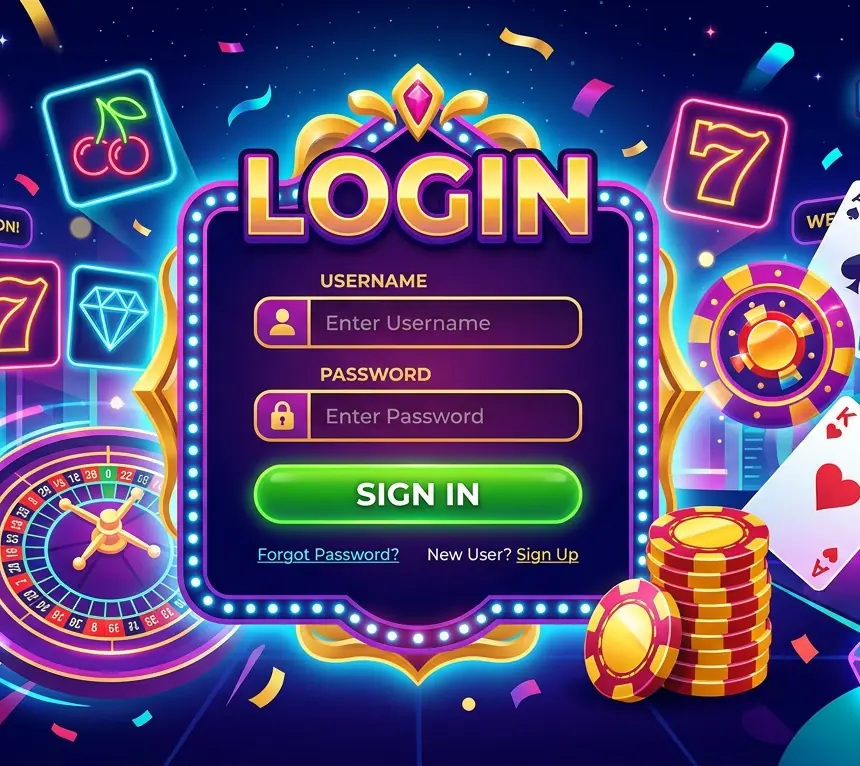 Jackpot City casino sign in