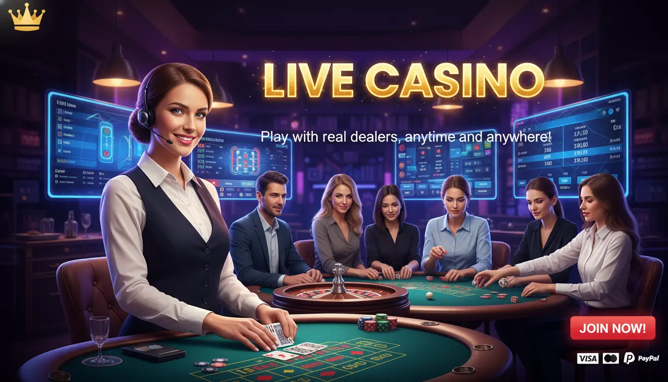 Jackpot City live dealer casino