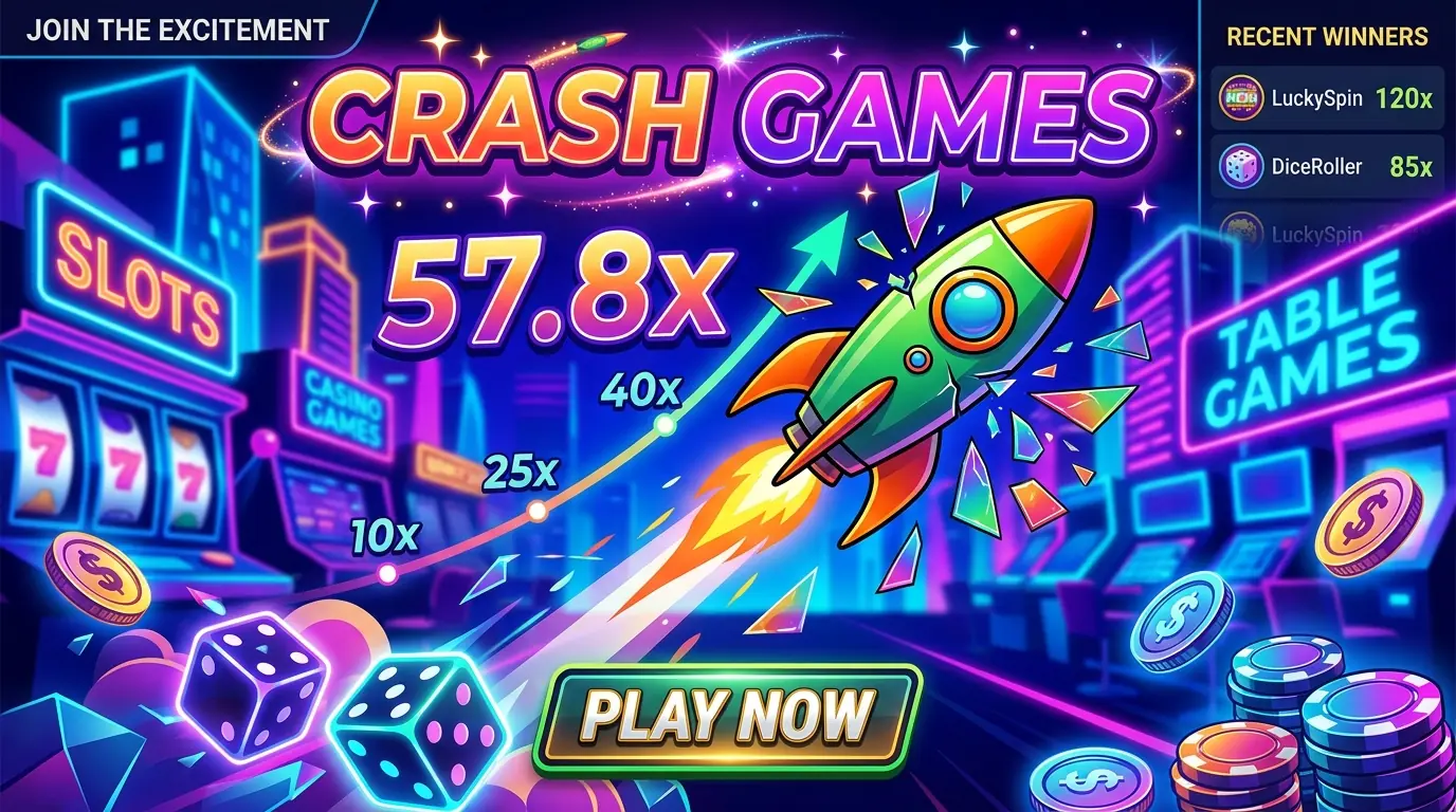 Jackpot City casino crash games